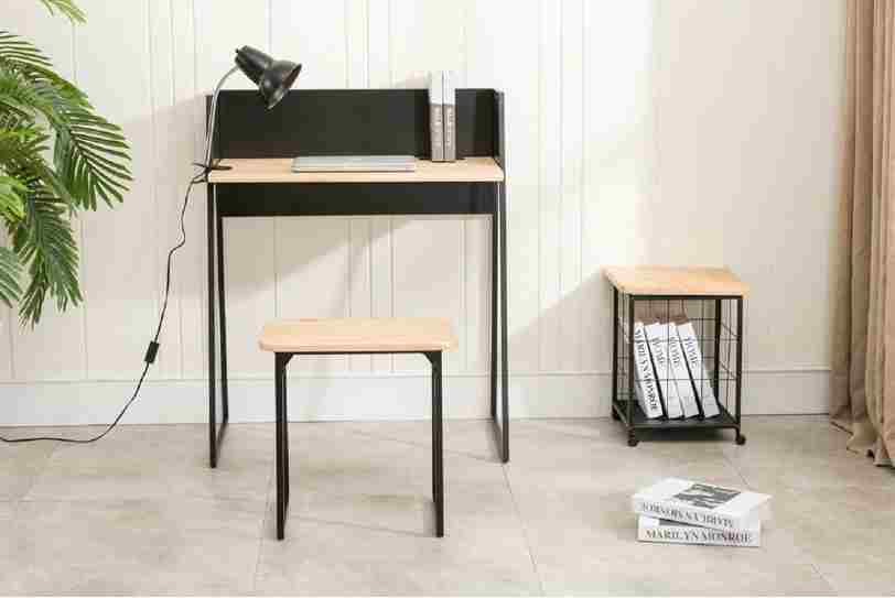 Cavanaugh Writing Desk & Stool Set 